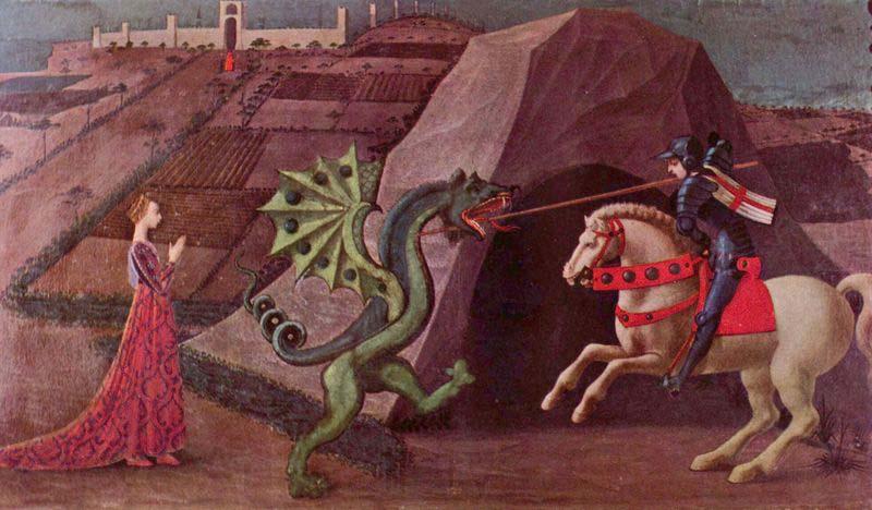 paolo uccello The Princess and the Dragon,